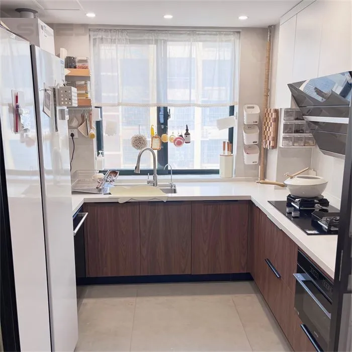 High Quality Mid Century Modern Style Kitchen Cabinets